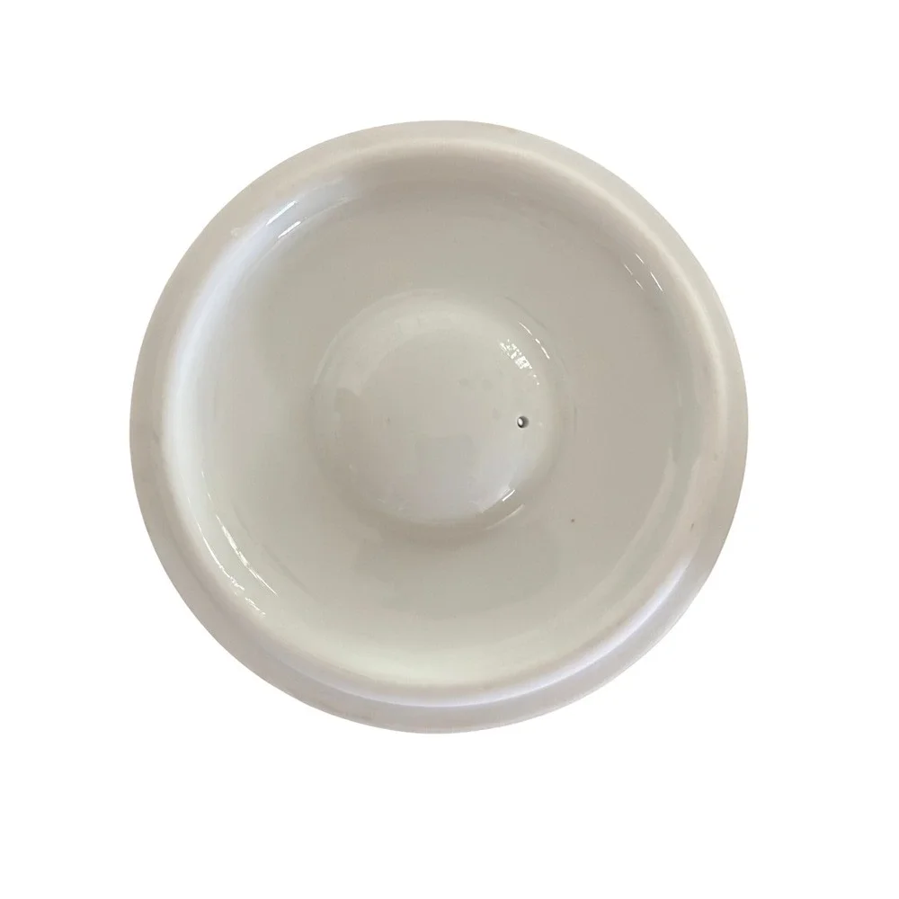 Apilco Casserole Dish White Garden Vegetables Porcelaine a feu France